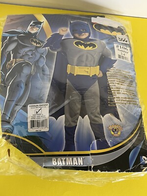 Partial Batman Halloween Costume For Toddler (2-4)
