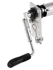 Aluminum Hand Crank Dump Truck Trailer Tarp Roller Kit W/WO Tarp 4'6" to 8' wide