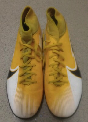 Nike Mercurial Superfly Hallenfußballschuhe. Futsal. Größe UK 6 gelb