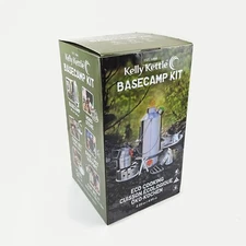 Kelly Kettle Ultimate Stainless Steel Large Base Camp Cook Kit