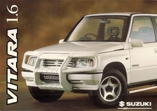 Suzuki Vitara 1.6 1996-97 UK Market Sales Brochure JX JLX SE Estate Soft Top