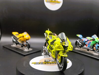 Rossi Moto-GP Rider Bike Grazie Vale Artwork Biker Geschenk 1:18