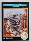 AD&D Air Elemental Gold Border Trading Card #436 Dungeon & Dragons 1991 NM