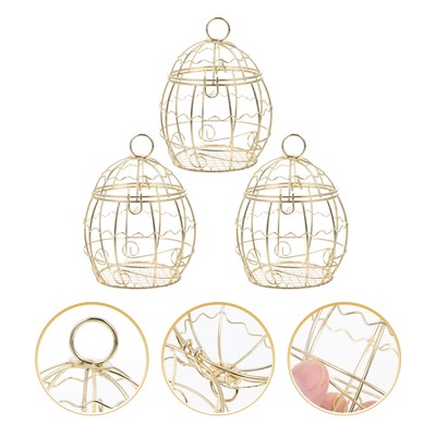 3 Pcs Bird Suet Feeder for Balcony Hooks Outdoor