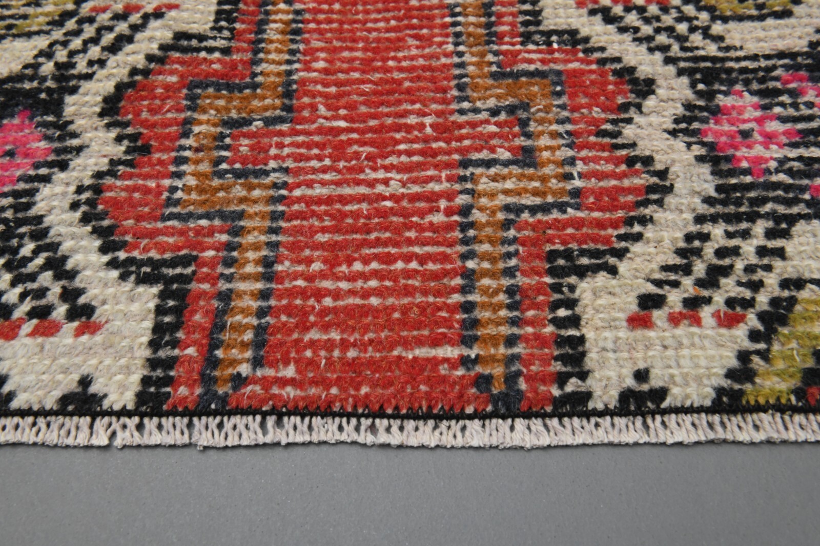 1'3 x 2'6 Ft Turkish Small Rug, Wool Door Mat, Red Rug for Bathroom, Kitchen Rug eBay