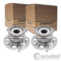 2X Febest Radnabe Links+Rechts Hinten Passend FüR Toyota RAV 4