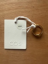 COS DOUBLE WRAP RING GOLD XS/S RRP £19**NEW*...