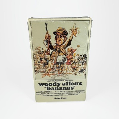 Woody Allen Bananas 1971 Betamax Beta Tape Magnetic Video Sealed Rare