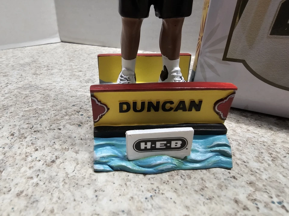 Tim Duncan San Antonio Spurs NBA 2022 SGA Bobblehead NIB - Image 3 of 4