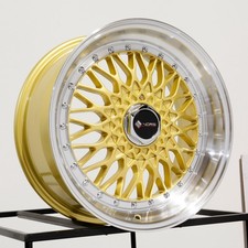 17x7.5 Vors Vr3 4x108 33 Gold Wheels Rims Set4 73.1 17x7.5 Vors Vr3 4x108 33 Gold Wheels Rims Set4 73.1