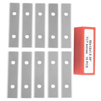 Premium 10pcs Square Carbide Scraping Tools With Reversible Cutting Edge