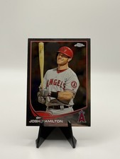 2013 Topps Chrome Baseball - #70 - Josh Hamilton - Anaheim Angels