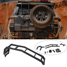 Black Style Rear Hatch Ladder For 4Runner 2010 2011 2012 2013-2022 2023 2024