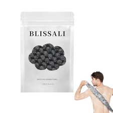 Blissal Exfoliating Shower Towel 47" - Body Scrubber, Soft Skin