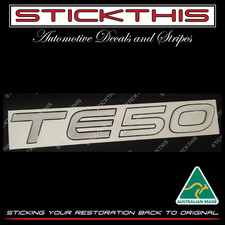 Suit Ford Tickford AU T1 and T2 - TE50 L/H Side Skirt and Engine Cover Badge