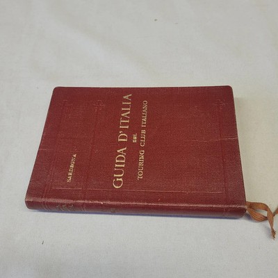 (Bertarelli) Sardinien 1918 Touring Club mit Karten