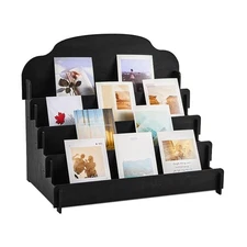 Greeting Card Display Stand for Postcard Brochure Photos Jewelry Sticker Holder