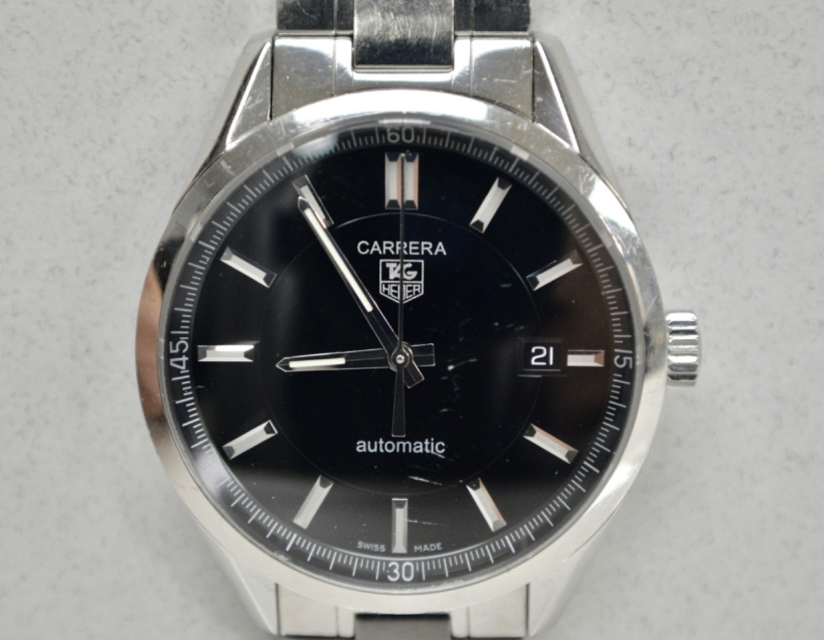 TAG HEUER WV211B-0 Carrera Caliber Date Automatic Men's