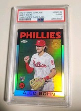 2021 Topps Chrome - 1986 Topps Baseball Alec Bohm #86BC-14 (RC)