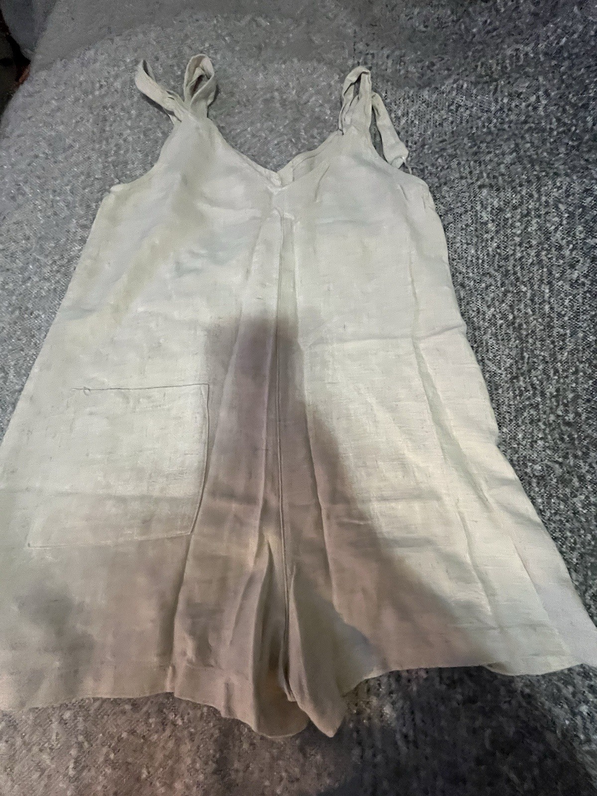 Lost + Wander Cream Button Down Ajustable Straps … - image 6