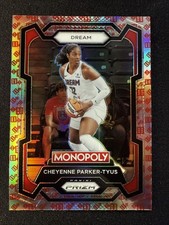 Cheyenne Parker-Tyus 2024-25 Prizm WNBA Monopoly Red Dice Prizm SP #21