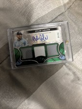 2025 Topps Tier One Autographed Tier One Relics Dylan Carlson 39/49 Game Worn