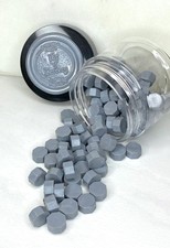 100 Count Fossil Gray Sealing Wax Beads
