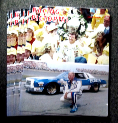 LOT OF 5   1980  SUMMER  Racing Pictorial Magazine, Formula 1/NASCAR/ YARBOROUGH