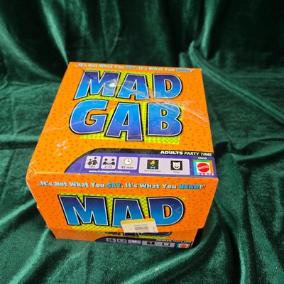 Mattel Mad Grab Game 2005 G6850 Missing Timer Adults Party