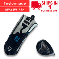 TaylorMade SIM2 5W 19 Fairway Wood Head Only w/Headcover USED FAST SHIP