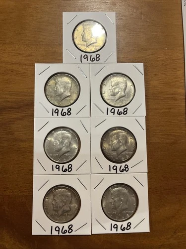 1968 Kennedy Half Dollar — photo from the most recent tracked eBay sale
