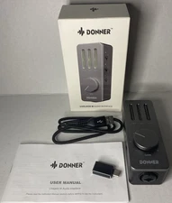 Donner Livejack M Grey 3.7V 1000mAh Battery USB C Charging Audio Interface