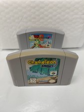  Chameleon Twist & Twist 2 N64 Game  Cartridge E NTSC-U/C Sunsoft