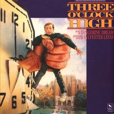 Tangerine Dream - OST Three O'clock High Blue Vinyl  (1987 - US - Reissue)