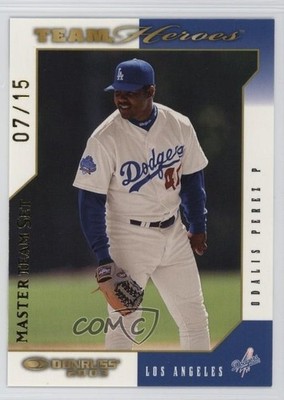 2003 Donruss Team Heroes Master Team Set 7/15 Odalis Perez #254 r9m