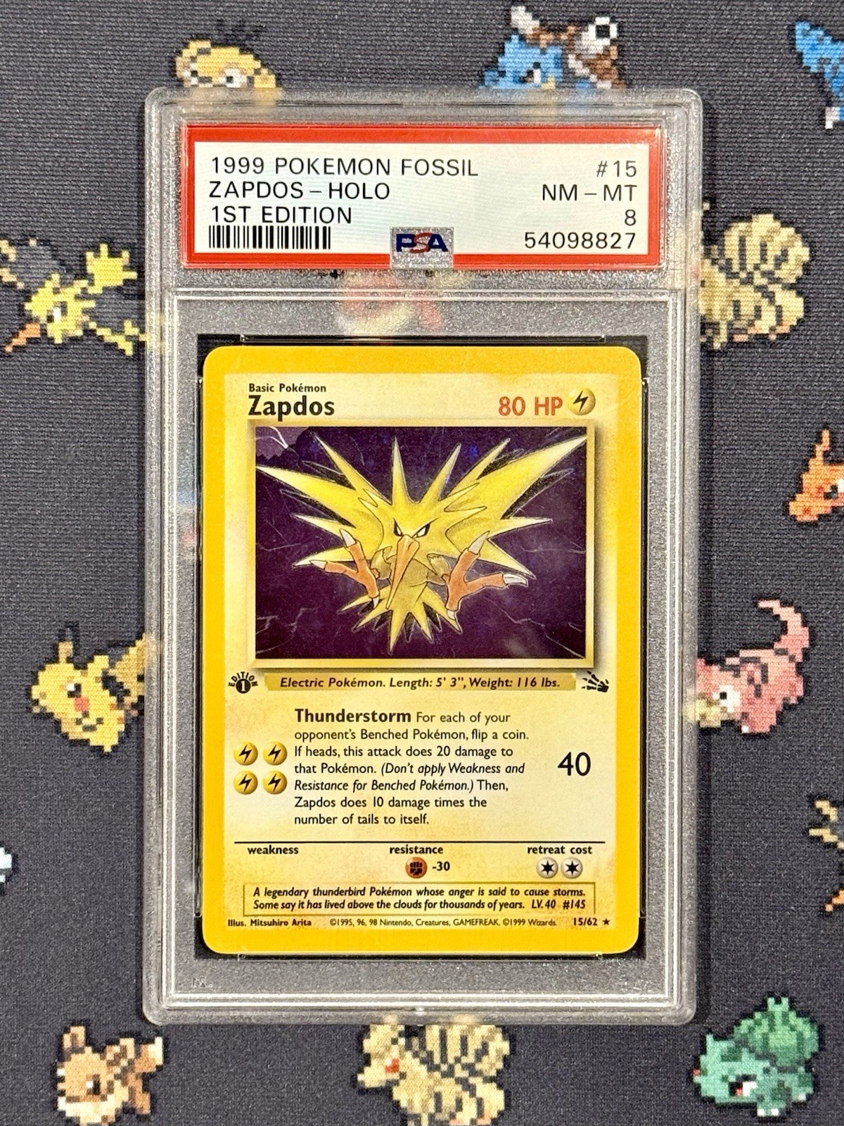 first edition zapdos pokemon card SOLD] TCG Graded Card: 2000 Rocket's (1st Edition) #01  Vancity CJ Trading Cards Buy this amazing trading card from our collection Zapdos [1st Edition] #16 Prices