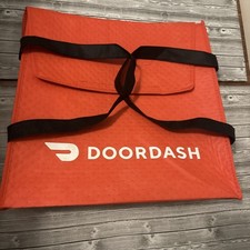 DOORDASH Large Insulated Pizza Delivery Bag 19x19x5"