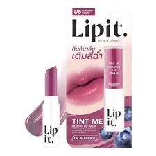 06 Blueberry  - 3 g Lip it Tint Me Healthy Balm Nourish Replenish Moisturize