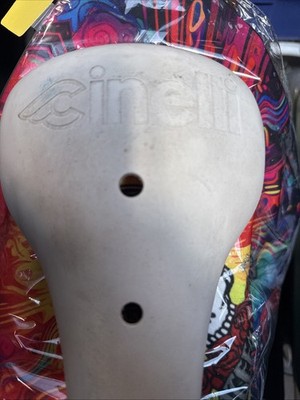 Cinelli UNICANTOR SADDLE WHITE PLASTIC