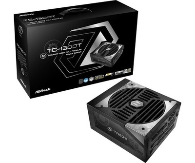 4710483949289 Power supply TC-1300T 1300W 80PLUS TITANUM full modular ASRock