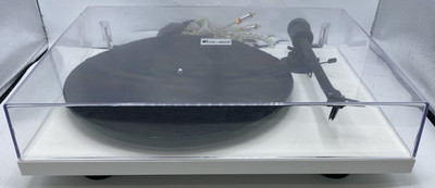 Pro-Ject T1 Plattenspieler Vinyl Plattenspieler Riemenantrieb weiß (VERSANDKOSTENFREI UK)