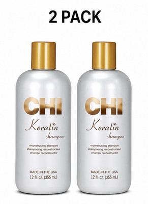 2 x CHI Keratin Reconstructing Shampoo with Keratin   355 ml / 12 fl oz