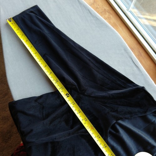 MoDa of New York Black Velvet & Satin Sweetheart Dress Large Retro Classic DessV - Picture 15 of 16