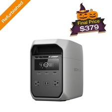 EcoFlow 1024Wh 1800W DELTA 3 Classic LiFePO4 PPortable Power Station for Backup