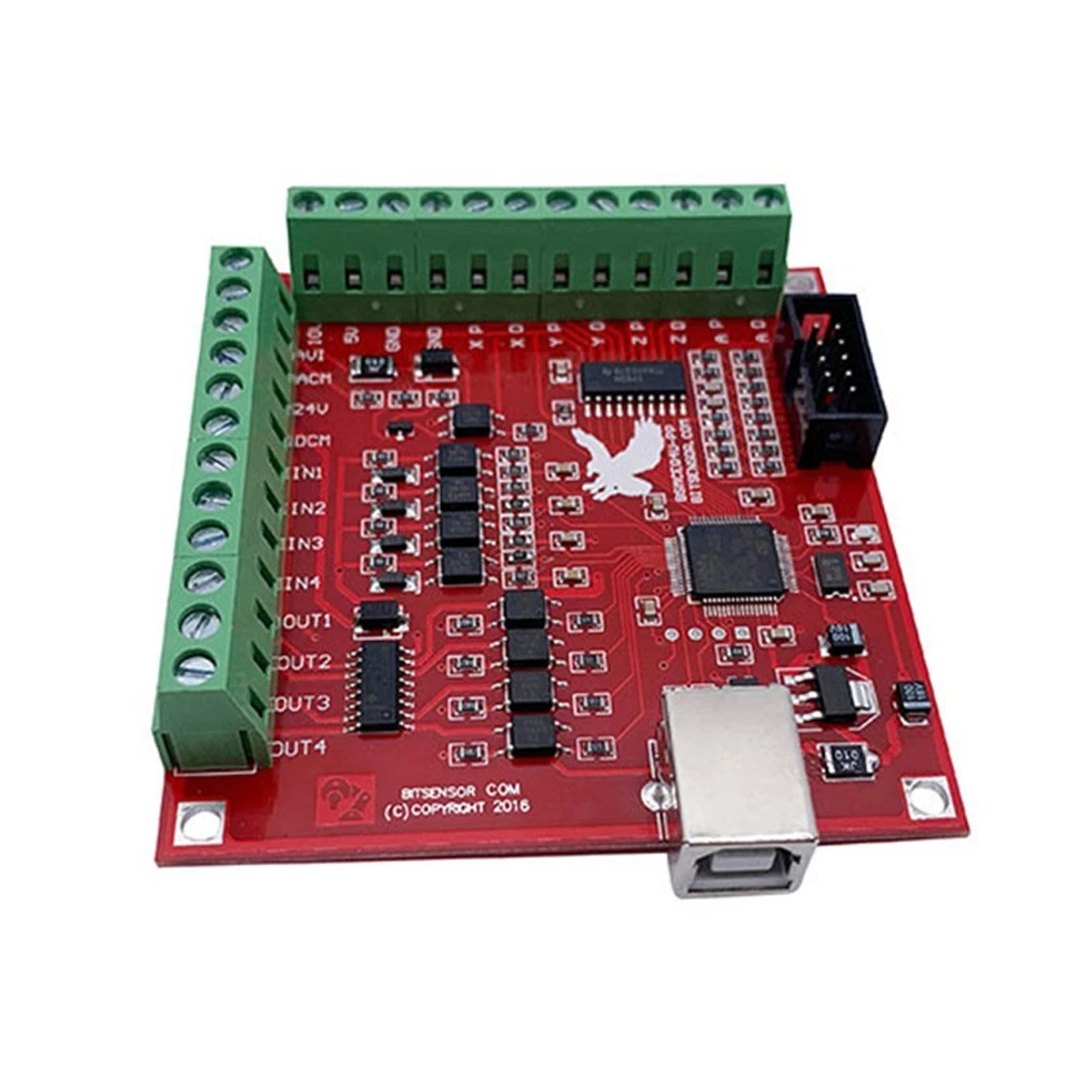 Scheda Controller CNC USB 4 Assi Interfaccia Driver USB CNC 0-10V Porta Uscita - Immagine 4 di 4