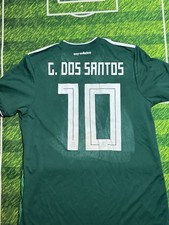 Giovanni Dos Santos Mexico 2018 Jersey Large World Cup Adidas Size L BO4701