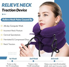 Neck Stretcher for Pain Relief, Cervical Traction Device Home Use