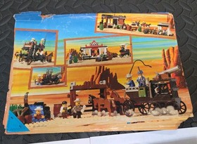 Lego Set 6765 Lego Gold City Junction With Minifigs Incomplete Manual 