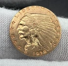 1928 $2.5 Gold Indian Head Quarter Eagle Head  higher grade!!
