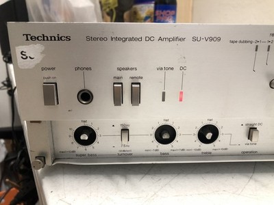 FOR PARTS OR REPAIR) Technics SU-V909 Integrated DC Amplifier | eBay